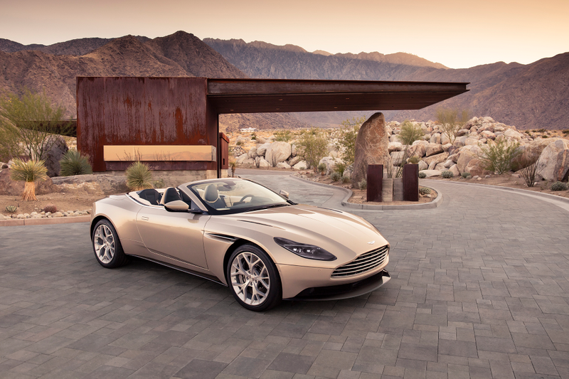 Illustration for article titled The 2018 Aston Martin DB11 Volante Looks Amazing Without A Roof